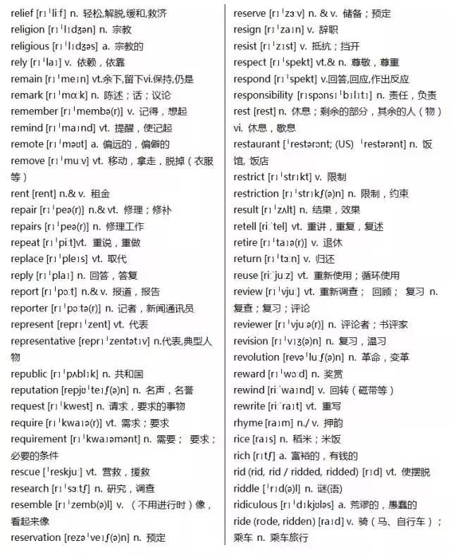 初中英语单词必背3500词汇书推荐,40篇短文搞定高考英语3500单词