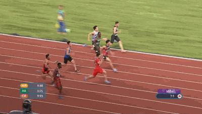 短跑100米动作训练,100米短跑的技巧的起跑动作