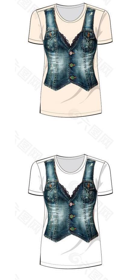 苏州t恤激光镭射烫画,t恤烫画