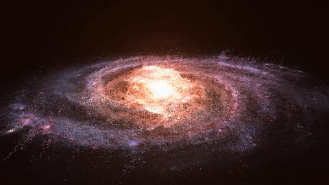 黑洞照片为什么是5500万年前的,黑洞的真实画面是什么样子的