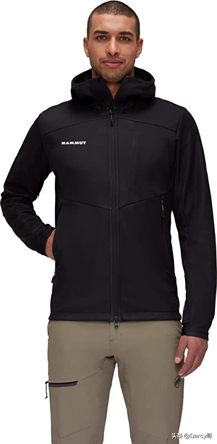 始祖鸟雷鸟软壳衣,与始祖鸟相同面料的软壳