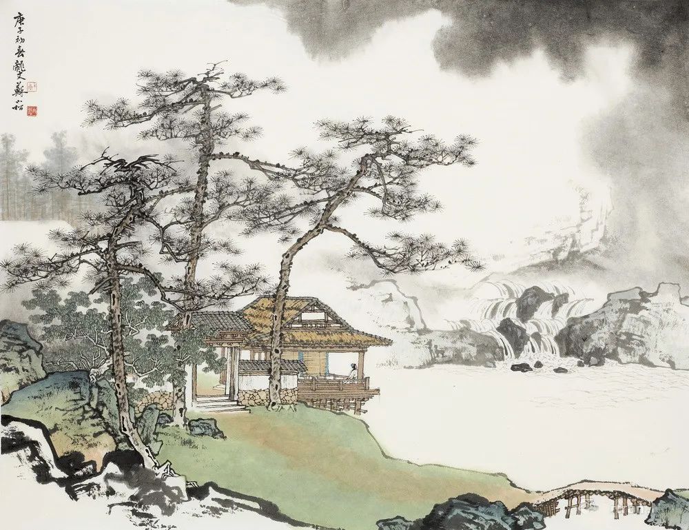 苏小松山水画欣赏,苏小松画家特点