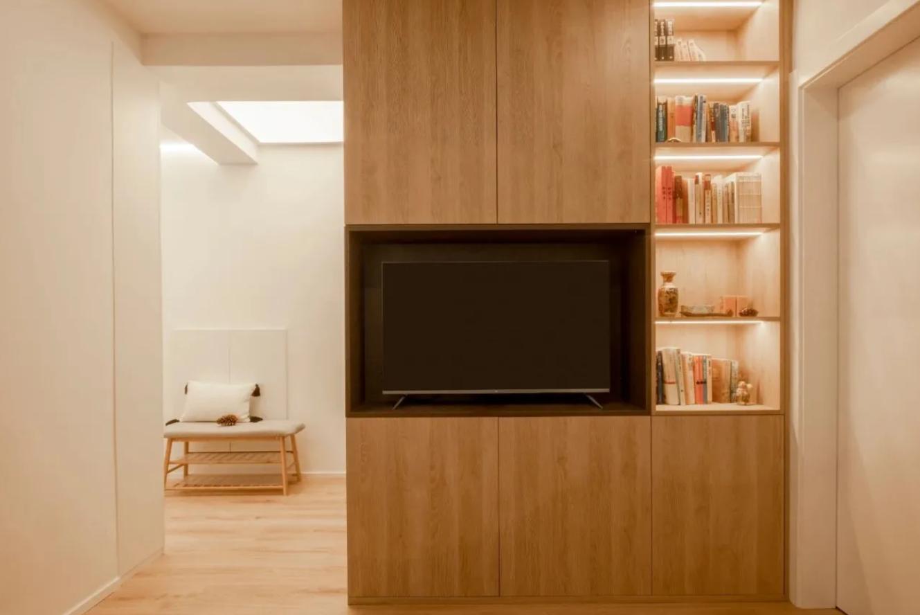 z型40平小户型巧妙改造,45平方米小户型最便宜改造