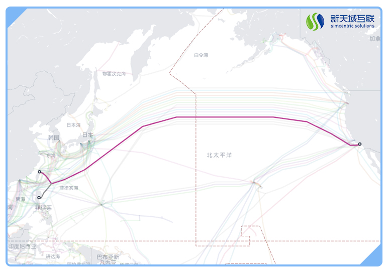 中国全球海底光缆排名,台湾海底光缆