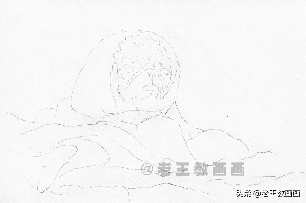 如何画不同的狗狗素描画图片,素描画小狗详细教程画得要逼真