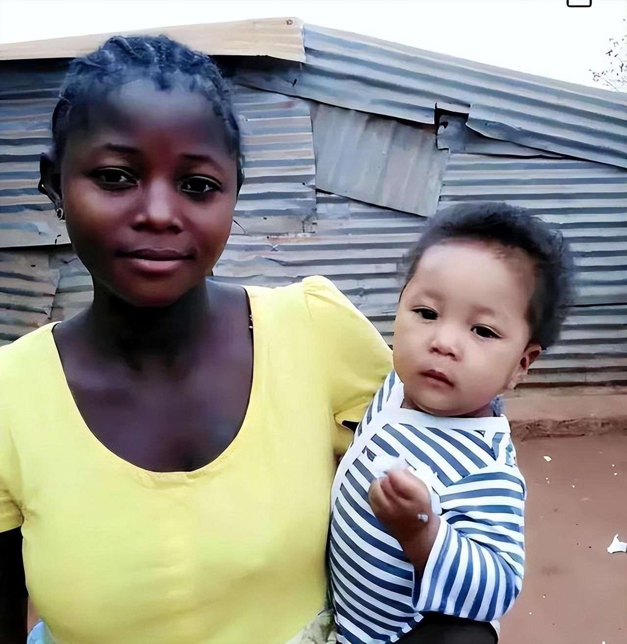 非洲19岁女孩远嫁河南48岁离异农民，生俩混血儿：在中国我很享福