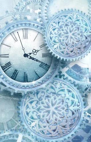 唯美景深壁纸,手机动态钟表壁纸