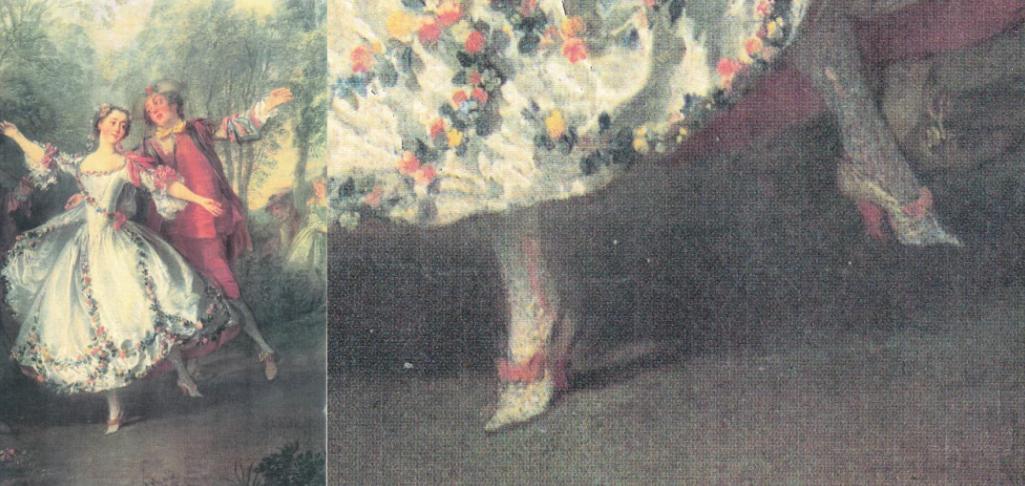 芭蕾舞鞋揭秘,芭蕾舞鞋最开始的样子