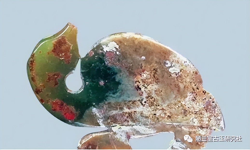 古玉沁色种类大全,沁色古玉图解