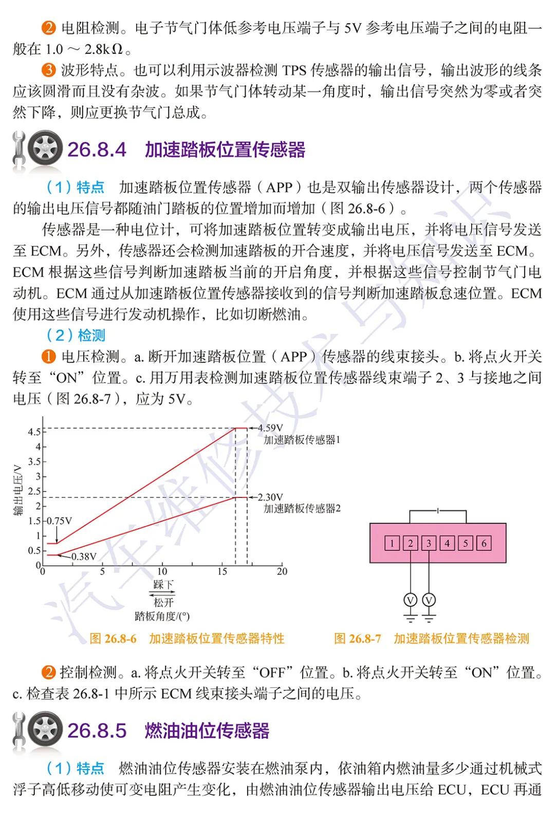 常见传感器检测和控制技术,各传感器的检测方法