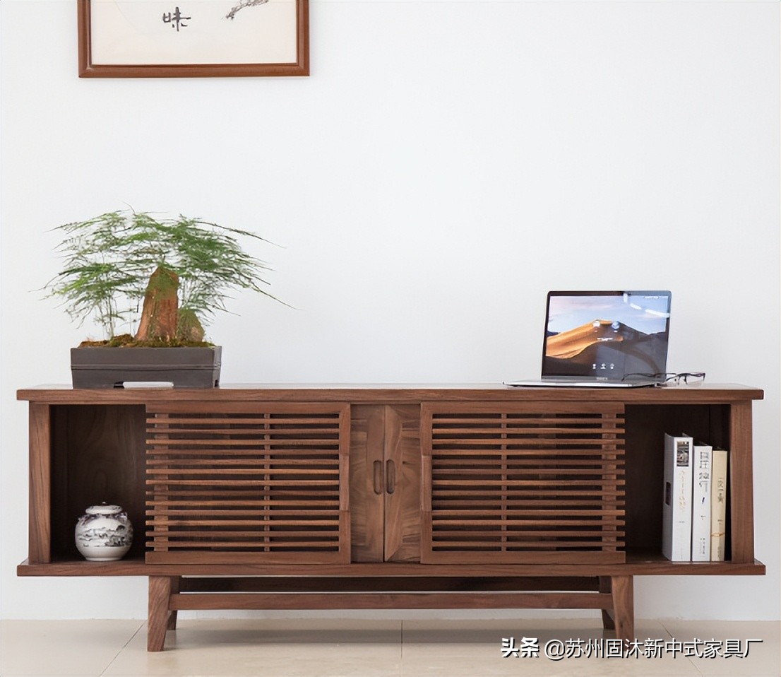 禅意新中式原木大平层,新中式原木禅意软装元素