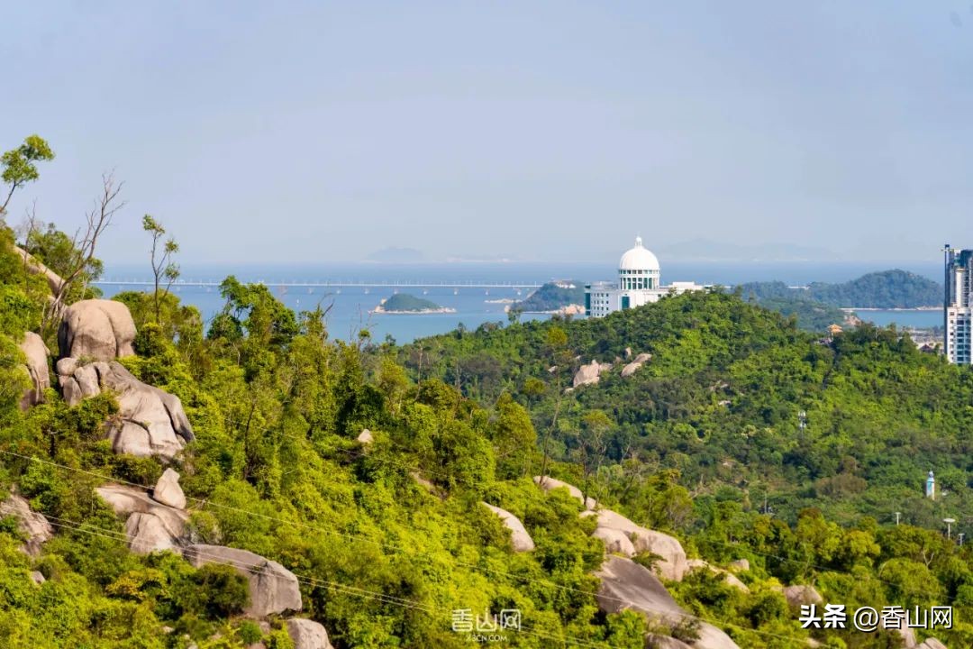 珠海免费观光港珠澳大桥,珠海哪座山可以看港珠澳大桥