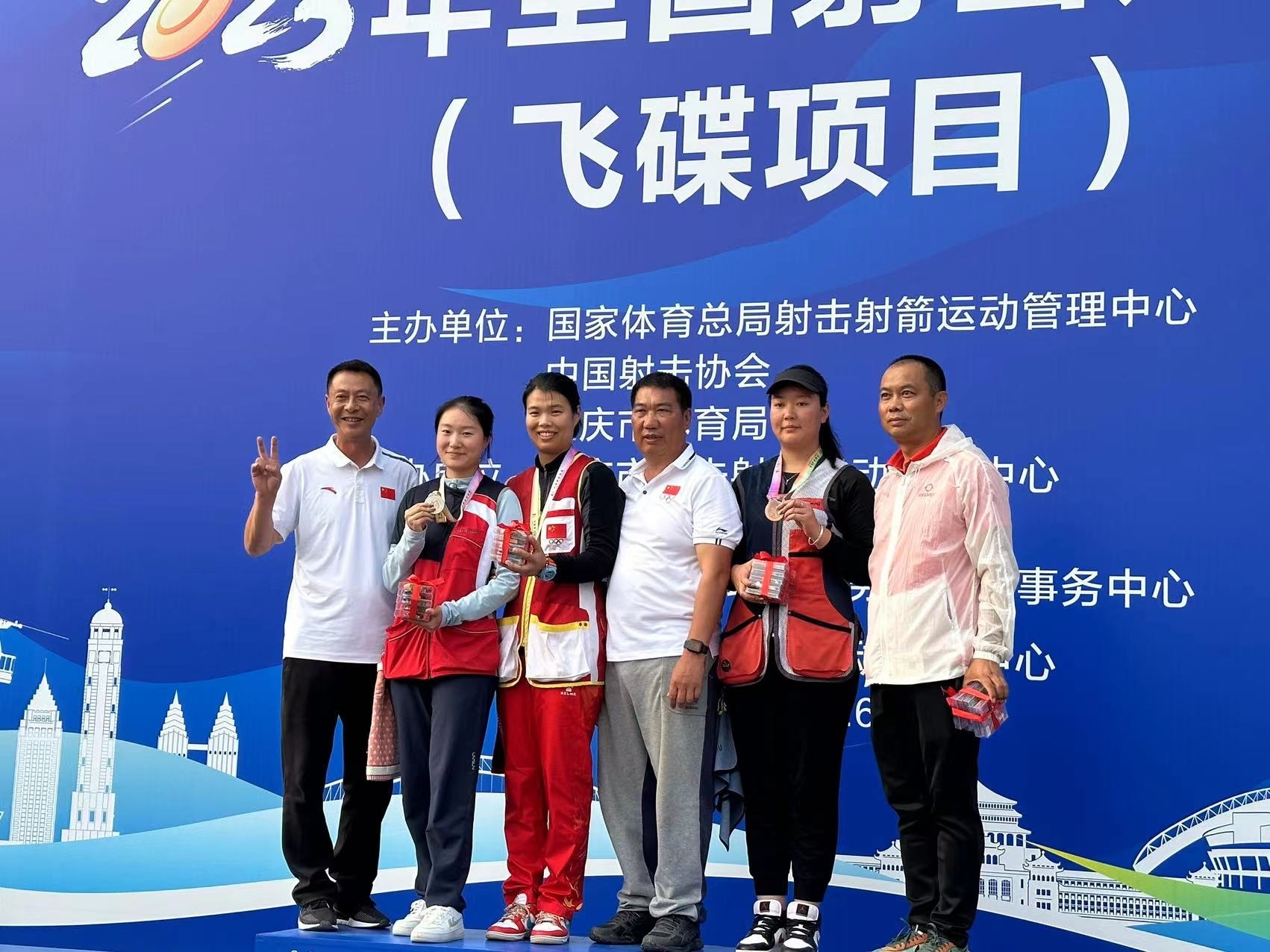 广元女子射击锦标赛,青川女孩斩获亚锦赛金牌