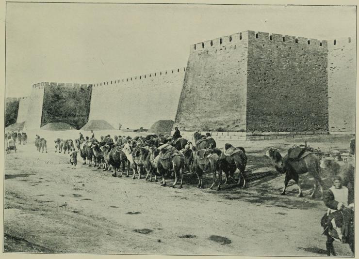 老照片：1906年拍摄的北京老建筑，保存完好