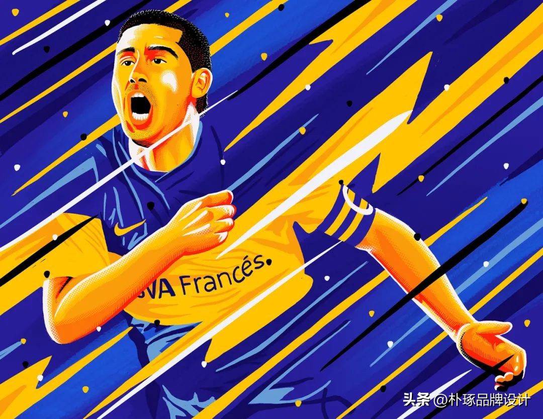 足球运动员手绘图,足球运动员海报设计