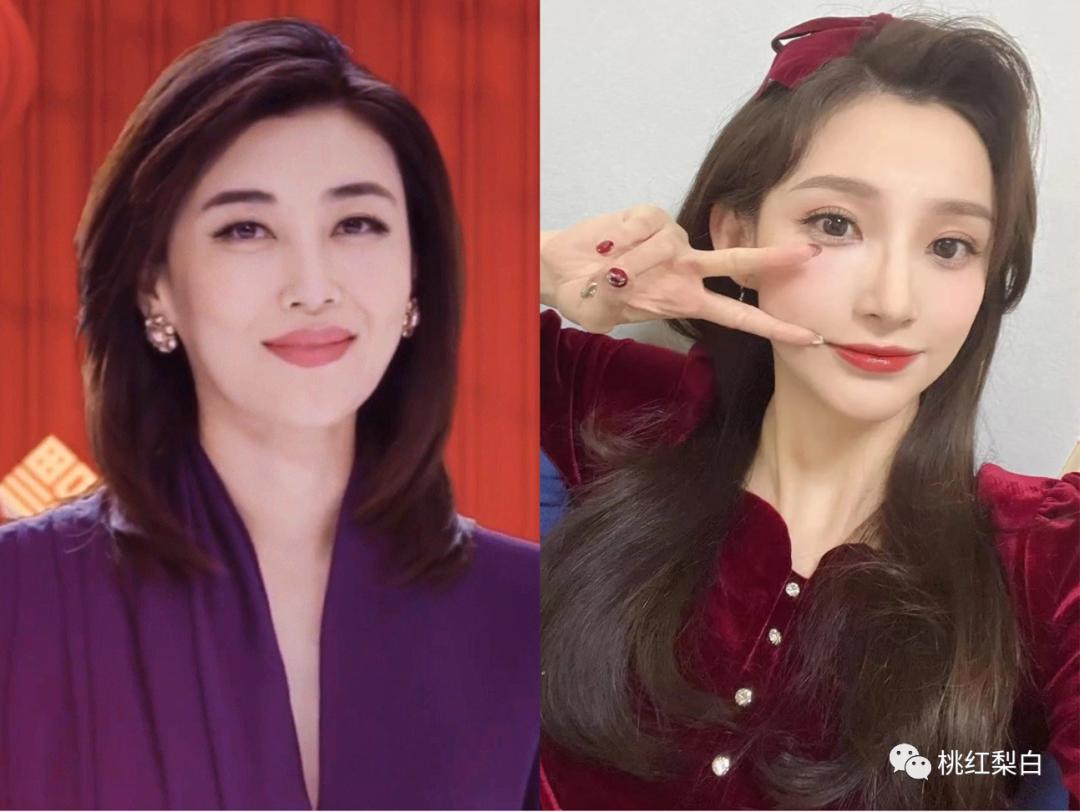 从端庄大气到小家碧玉央视主持人,从国泰民安到网红锥子脸