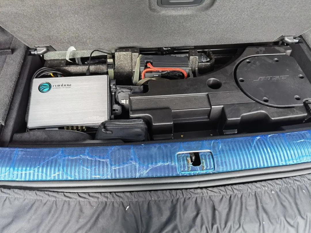 q7奥迪55tfsi音响测试,奥迪q7原车bose音响效果