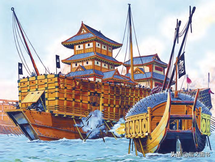 日本以前的战船,战国时期的大型船
