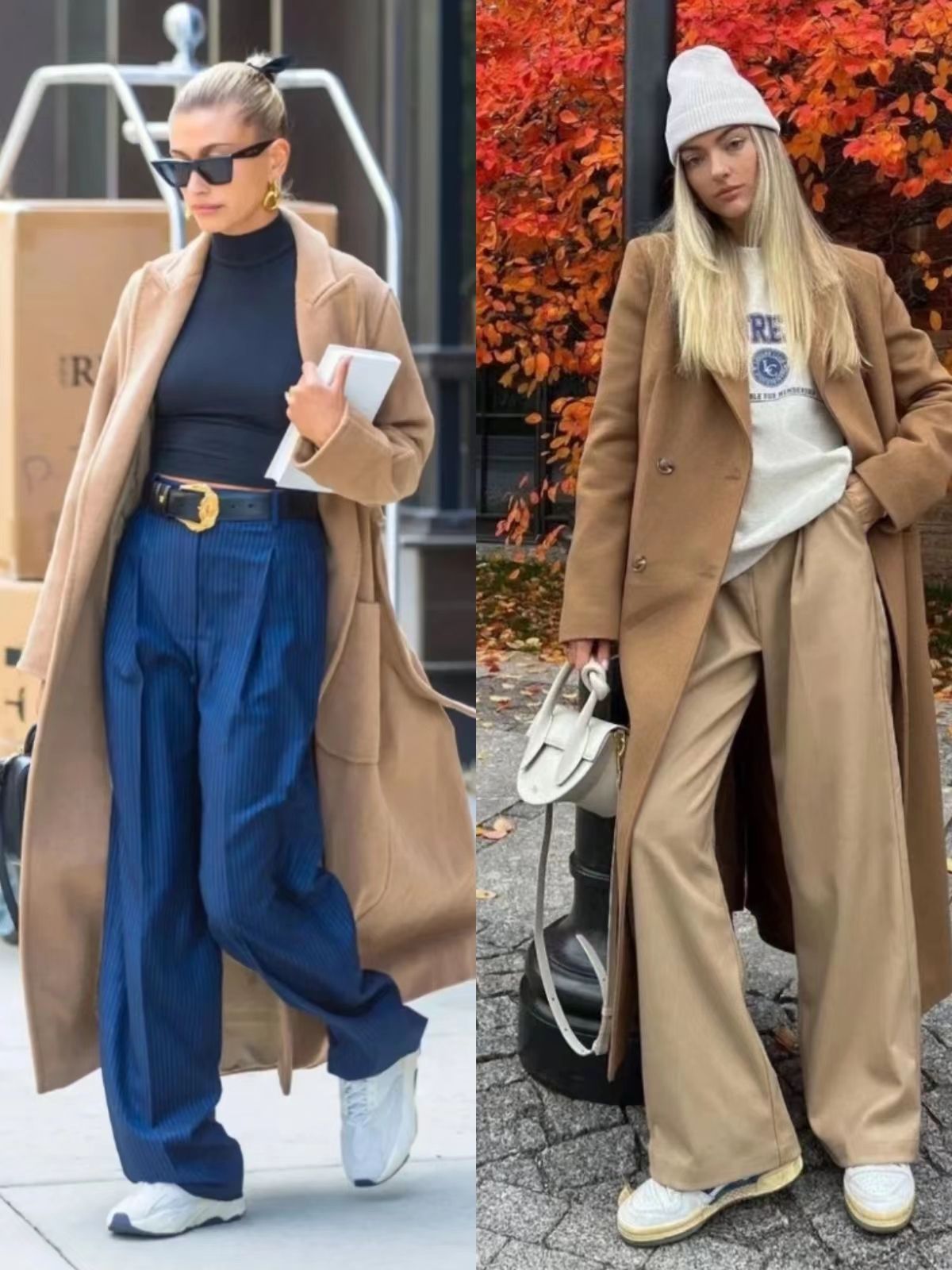 潮流运动鞋服穿搭,运动鞋怎么搭配粗腿衣服