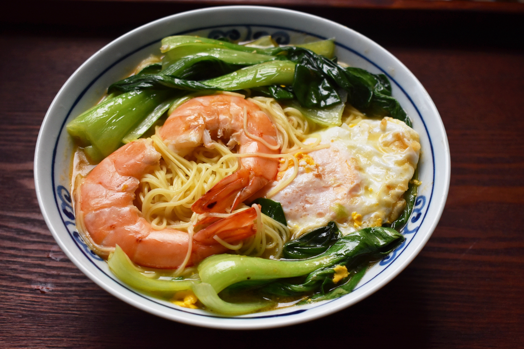 用大虾做三虾面,用大虾煮面条怎么样才好吃