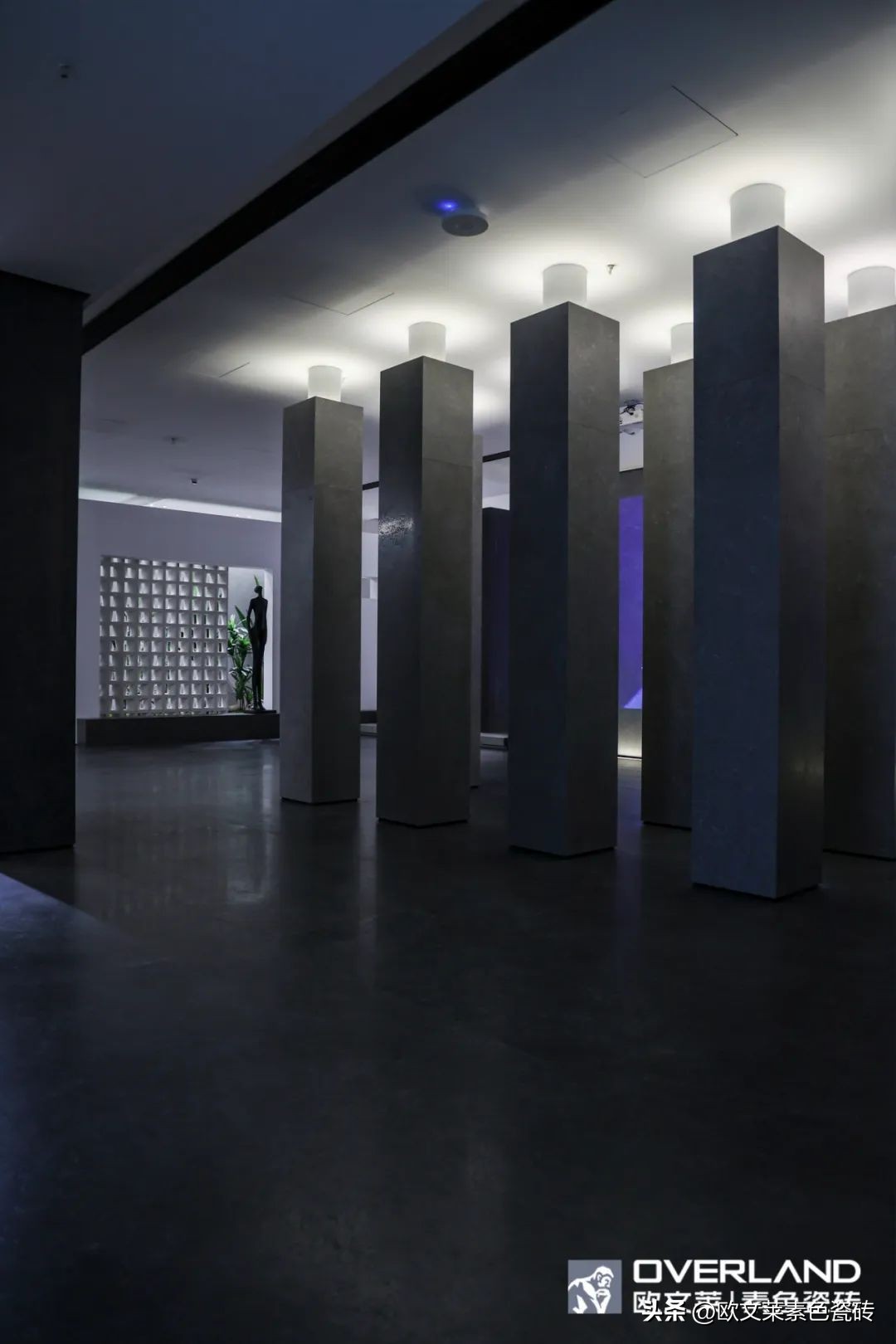 欧文莱瓷砖3000平展厅,欧文莱专卖店布局