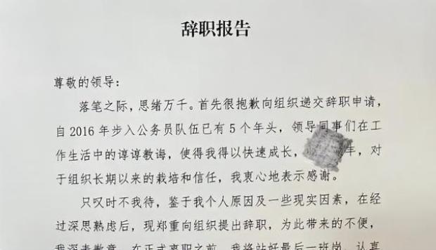 公务员辞职原因简短实用,公务员辞职最好理由是什么