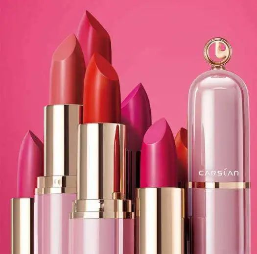 国货之光魅色奢润亮采口红红梨色,颜值超高超好用的口红