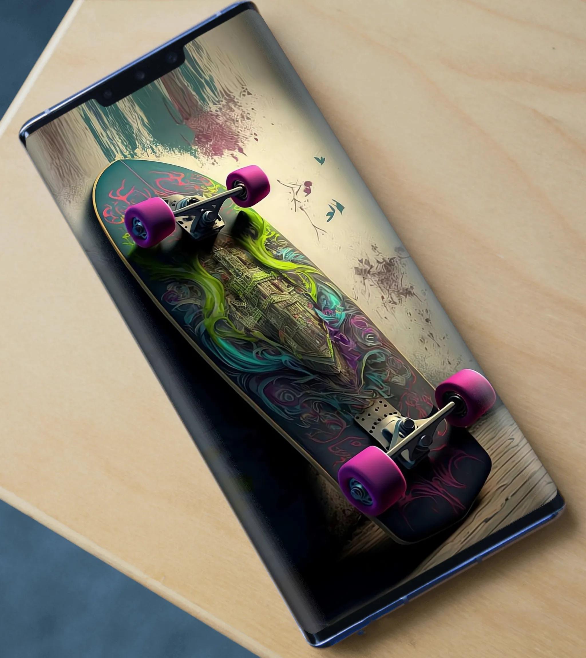 鲜艳色彩拼图手机壁纸,色彩堆叠手机壁纸