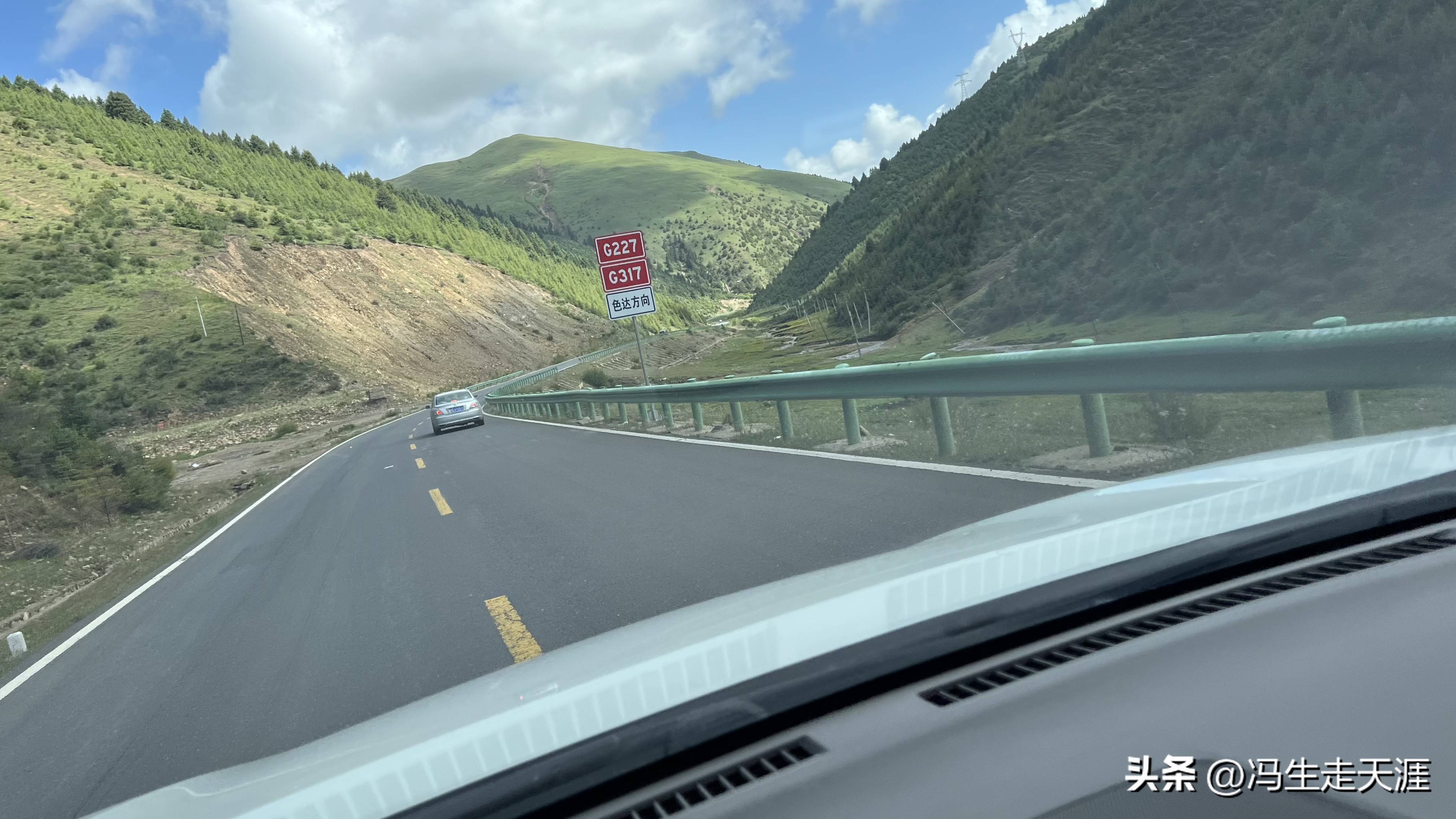 g317川藏线全程线路详细,g317川藏北线景点康定