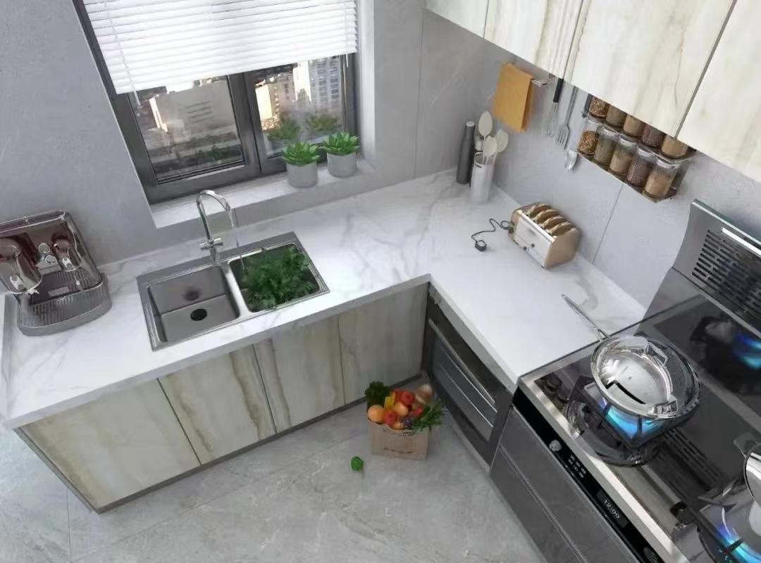 岩板石英石台面需要接缝吗,石英石台面用岩板胶好不好