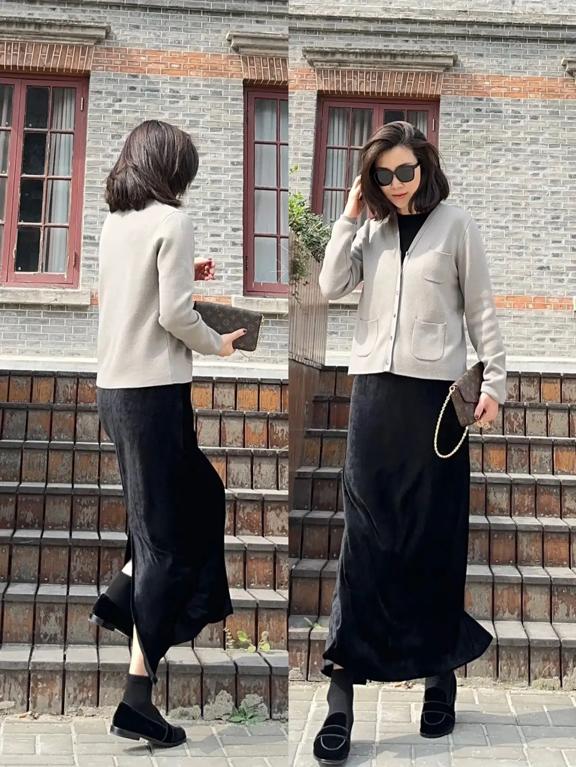 40岁的女人怎么穿才显瘦,40岁的女人冬天穿什么裤子好看