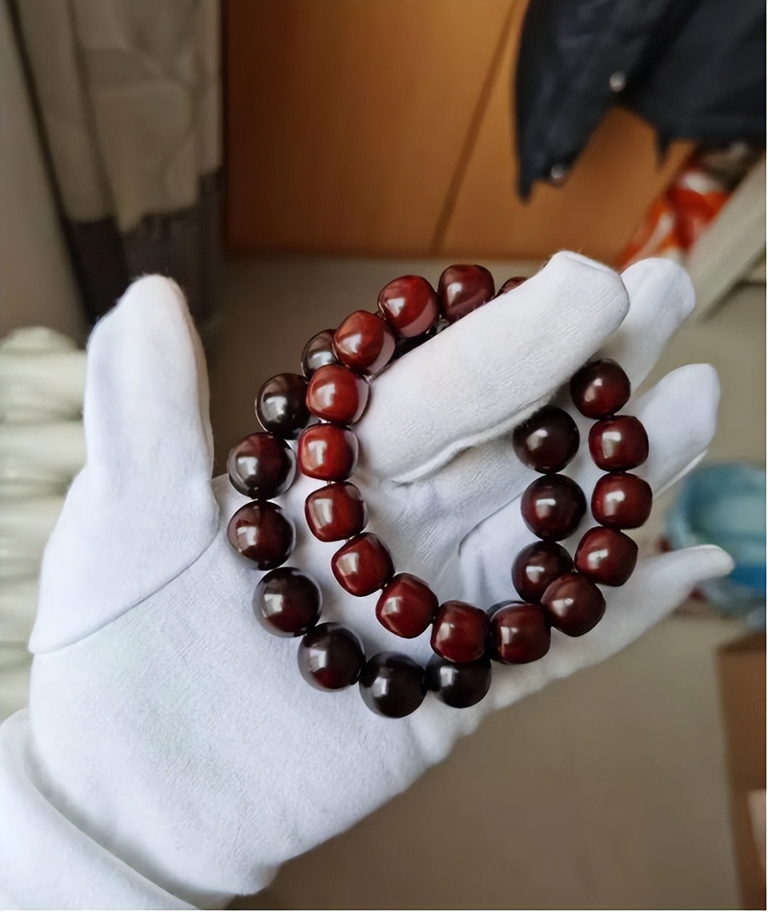 印度小叶紫檀108颗手串怎样盘玩,小叶紫檀盘多久可以上手