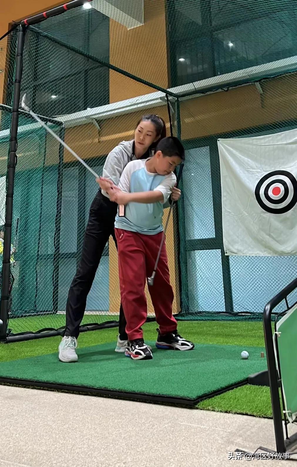 王雨欣的梦想,王雨欣高尔夫挥杆教学