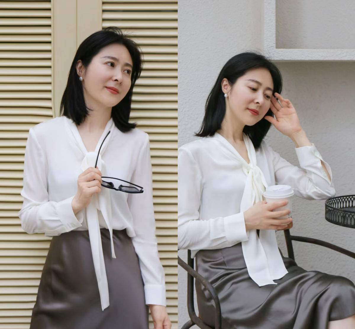 这些才是适合40岁女性的打扮，得体又大方，不扮嫩气质更好