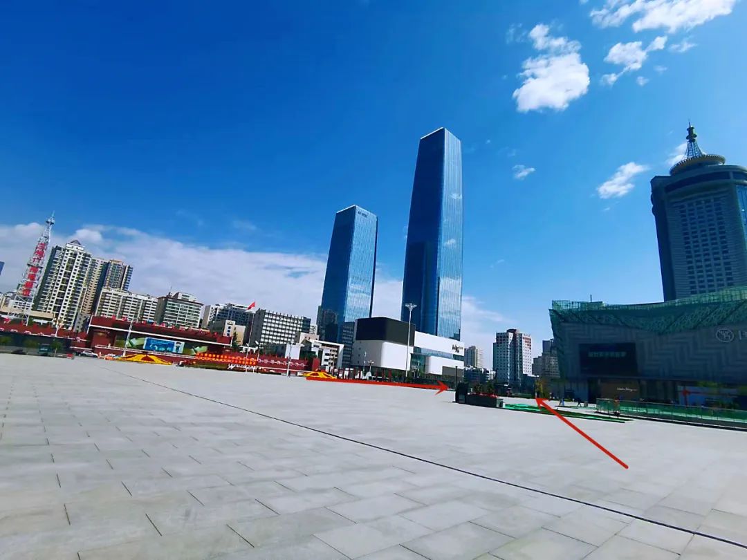 兰州东方红广场最新状况,兰州东方红广场改建前的照片