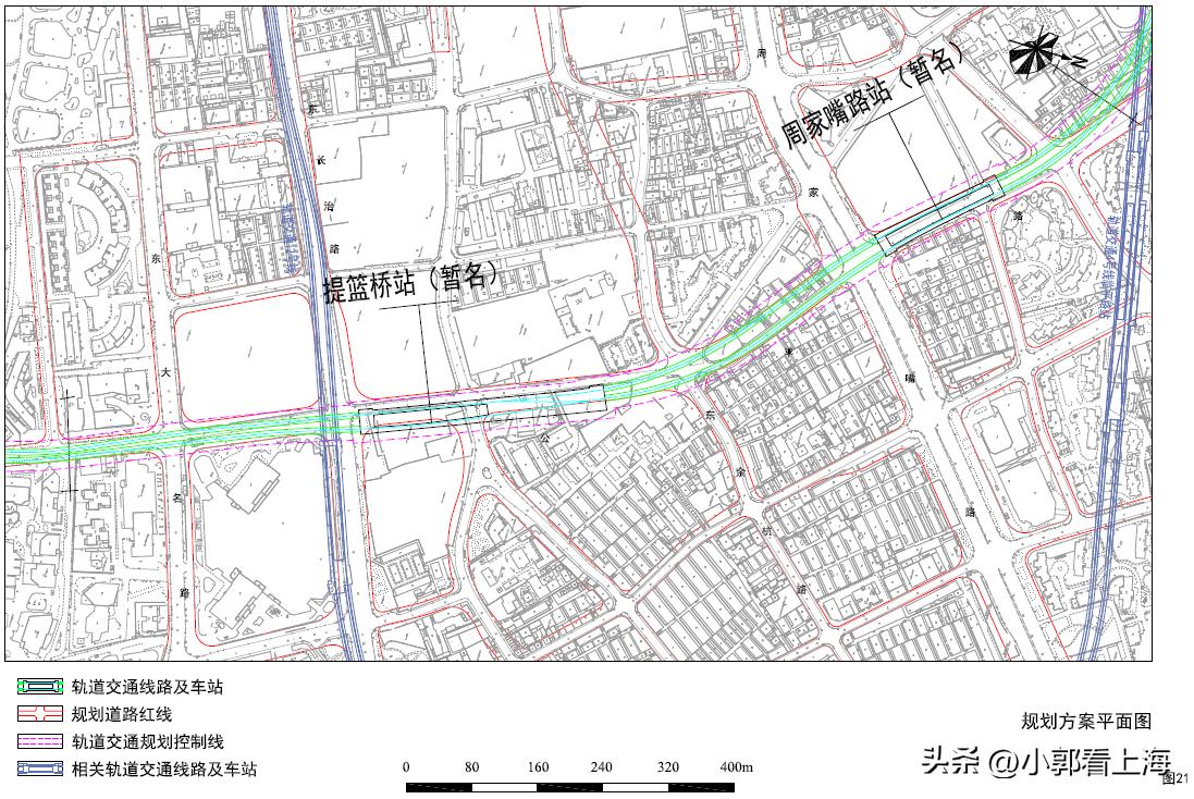 上海19和20号线虹口规划,上海19号线虹口段地铁线路图
