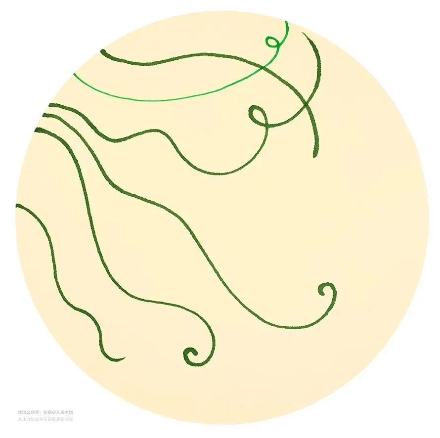 儿童画藤蔓豌豆,儿童画教程2017