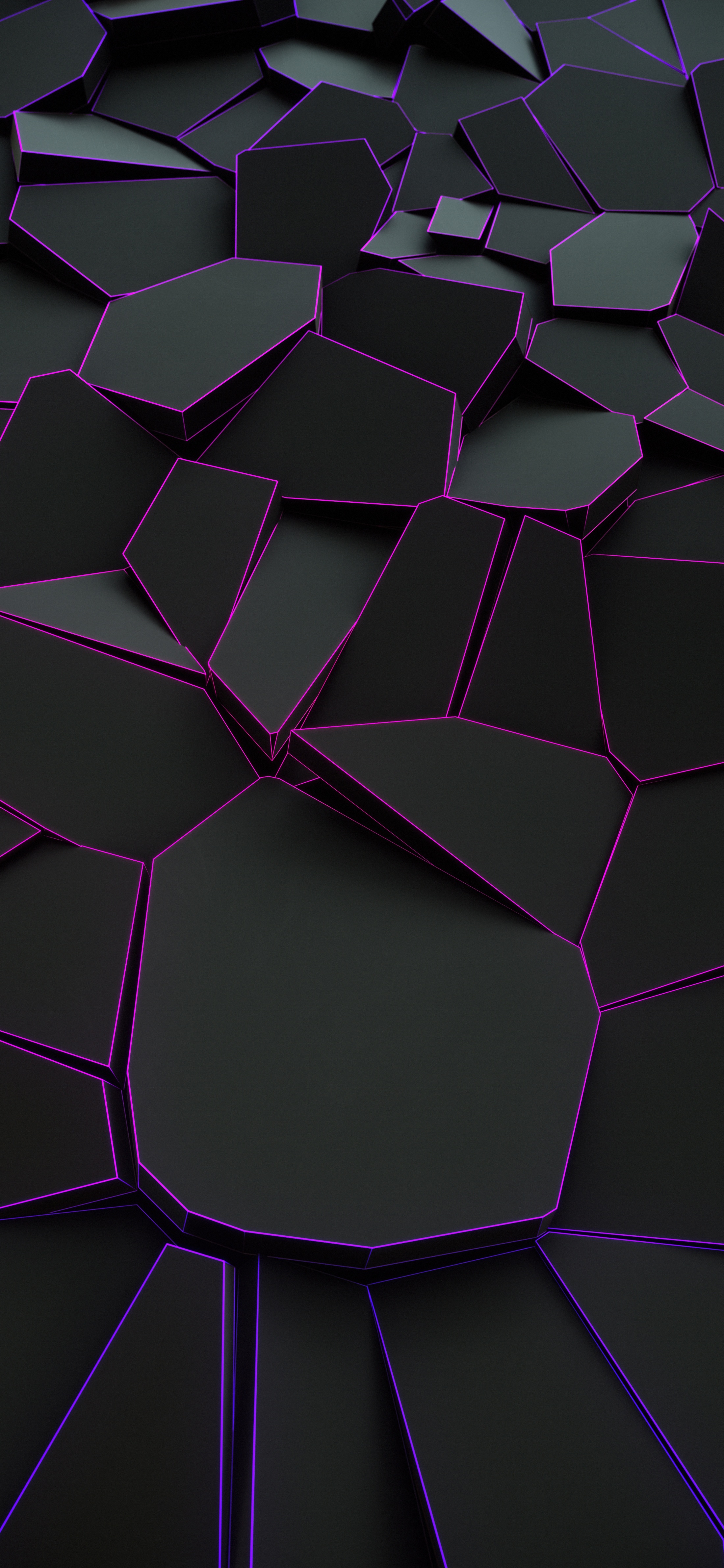 壁纸超清4k立体手机壁纸,曲面屏立体感超清黑色壁纸