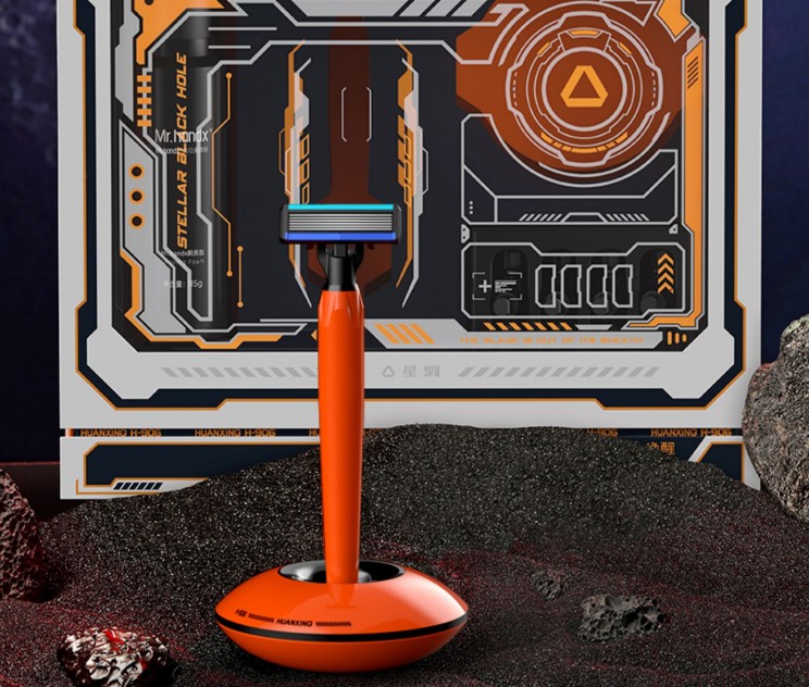 高颜值+有趣的灵魂，焕醒星洞小飞碟剃须刀，大男孩们都想要！