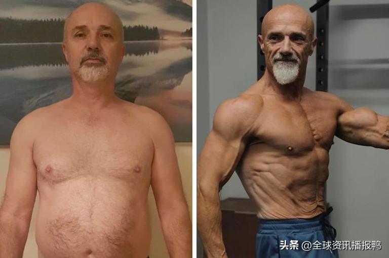 英国78岁帅爷爷健身,英国63岁健身老爷爷