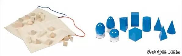 蒙氏教具手工区,蒙氏圆教具