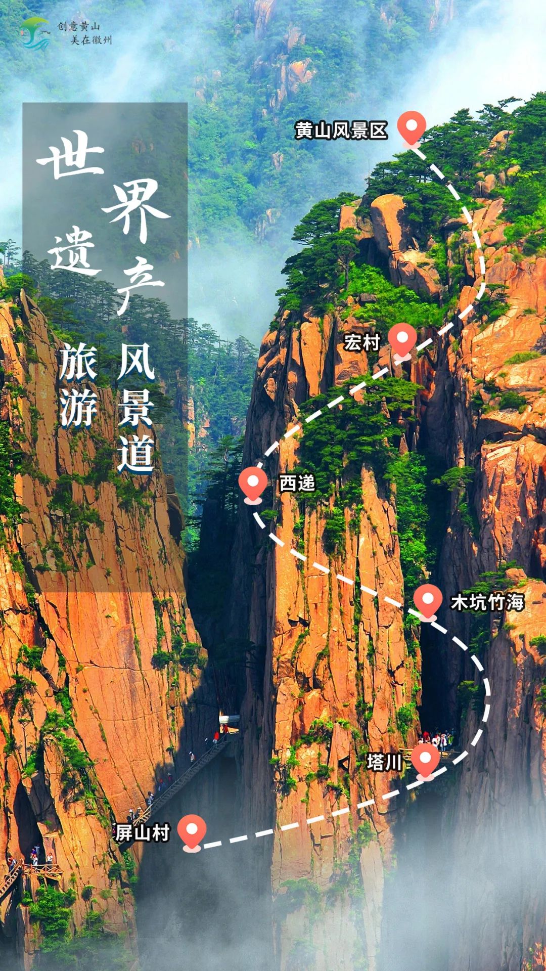 自驾去黄山路线攻略,夏季黄山自驾5条绝美路线攻略