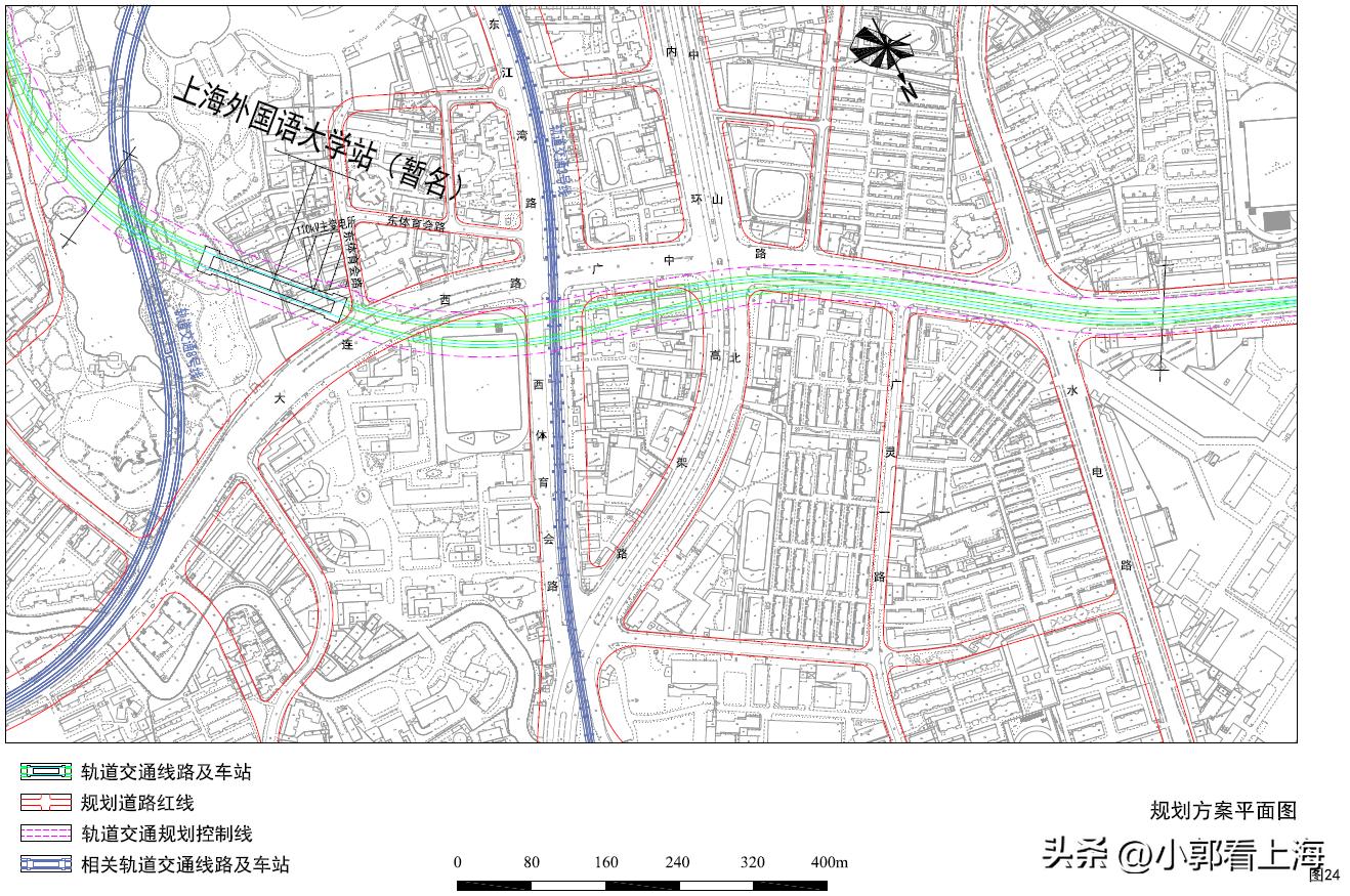 上海19和20号线虹口规划,上海19号线虹口段地铁线路图