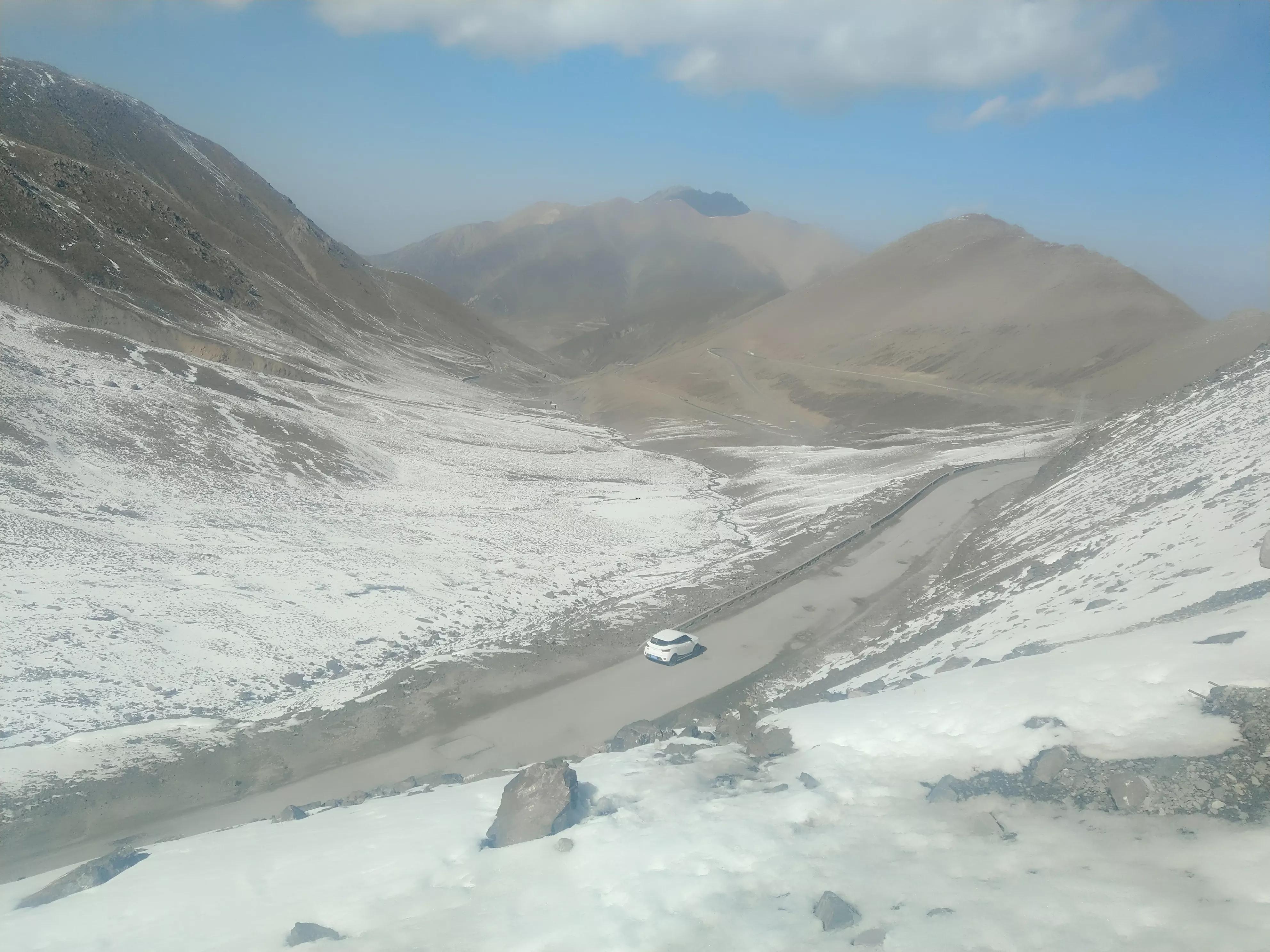 从甘肃翻越祁连山到青海,从肃北到青海沿途风景