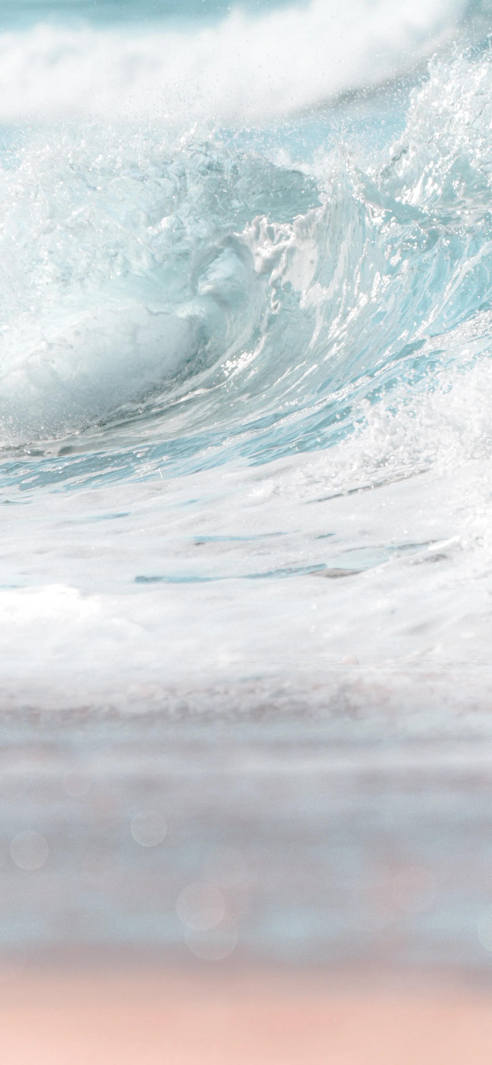 海洋岛屿壁纸高清全屏,海浪沙滩壁纸全屏高清