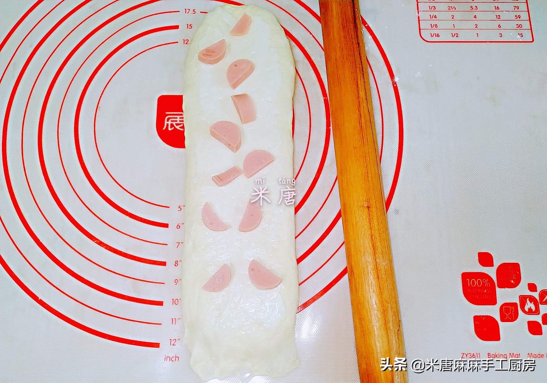 轻松get简单又好吃的蒜香吐司,米唐吐司面团