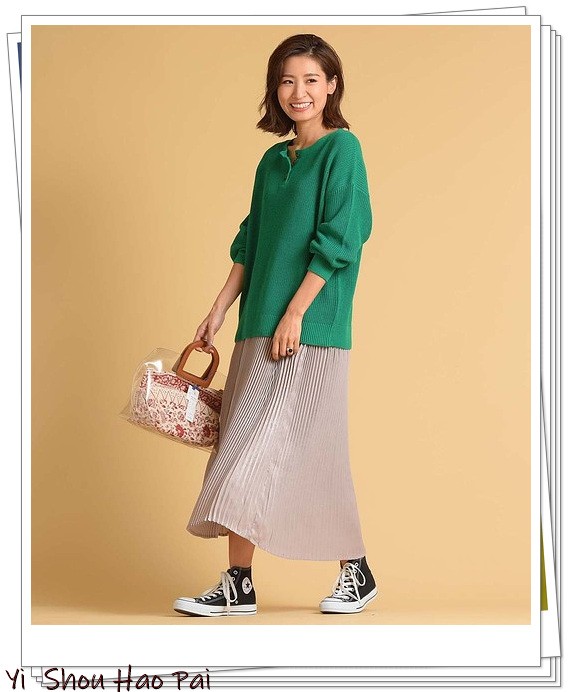 灰色半身裙如何穿搭图片,灰色半身裙高级感穿搭