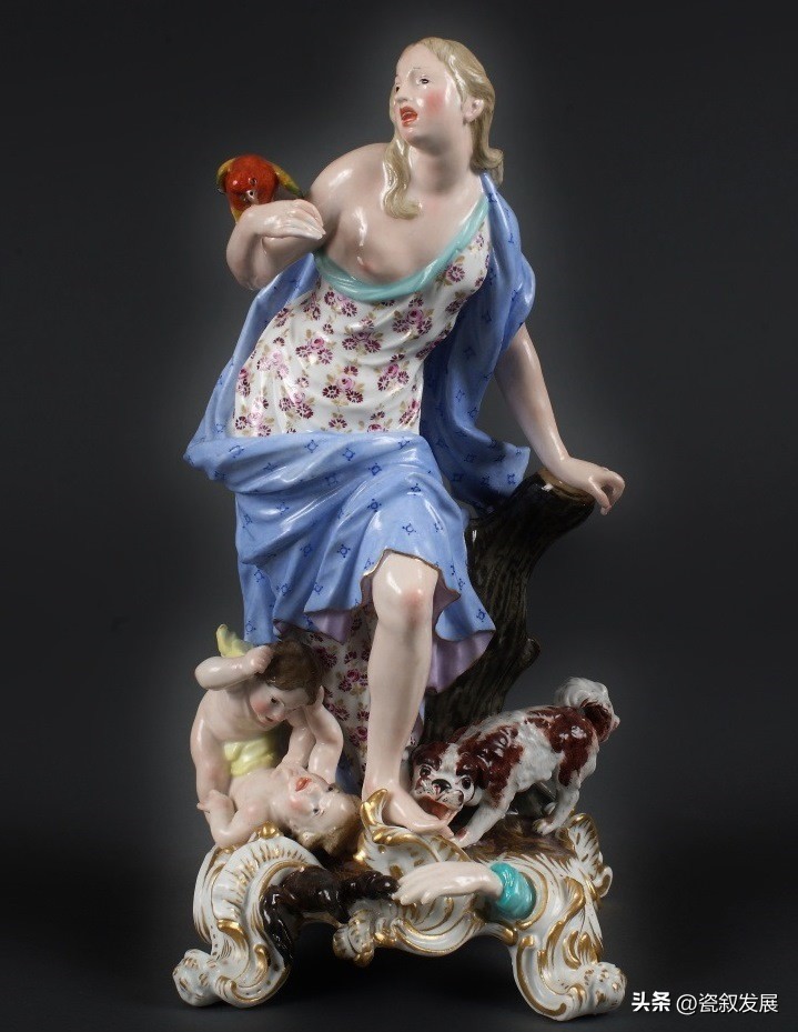 欧洲梅森瓷器图片,早期梅森瓷器雕塑