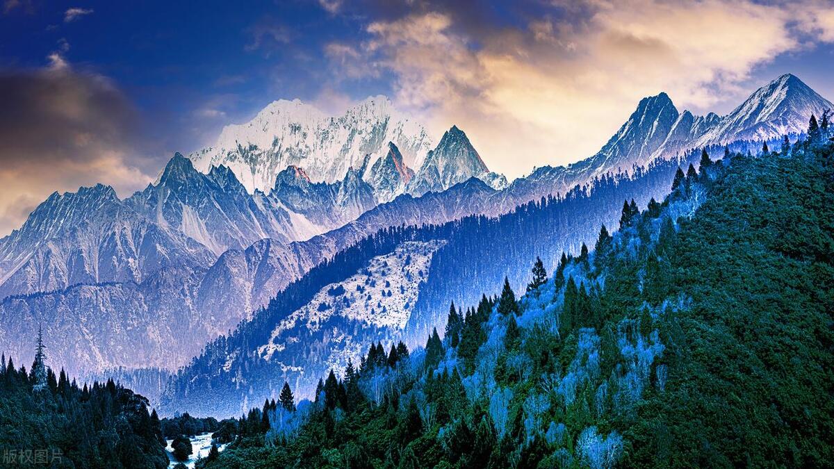 林芝藏南地区地图,藏南林芝风光