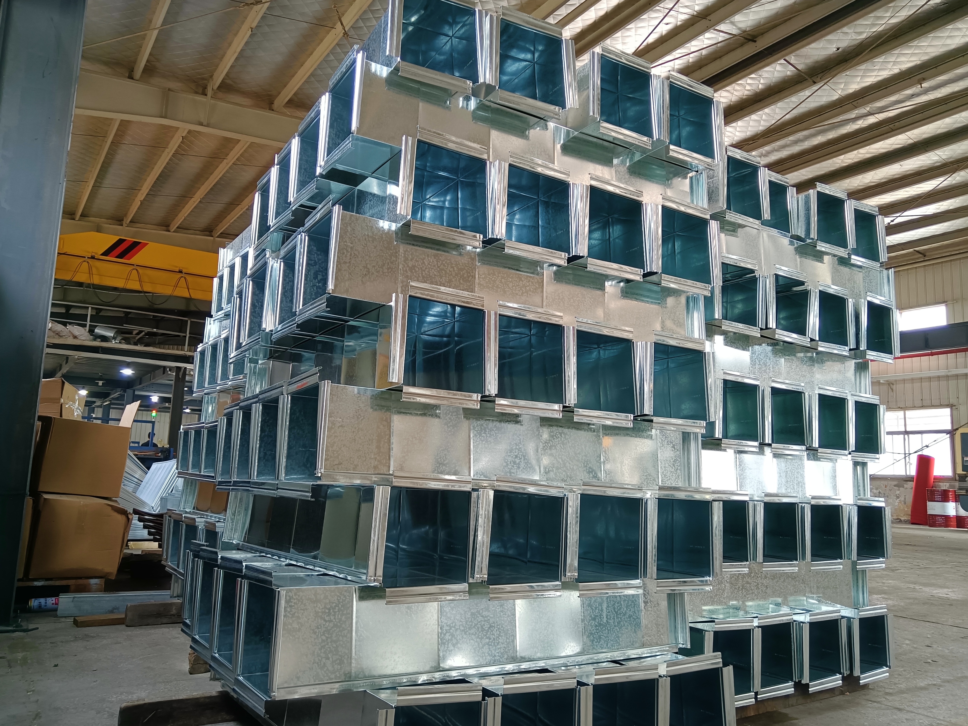 共板法兰风管作用和功能,风管角钢法兰和共板法兰区别